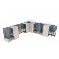 ANSAMBLU BIROU BOB SI DRESSING DSO / DECOR K366